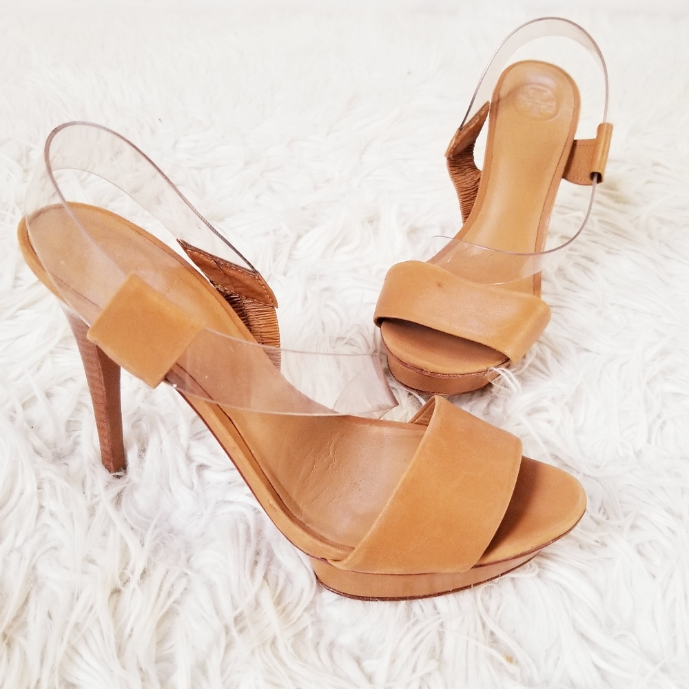 Tory Burch Platform Heel Sandals
